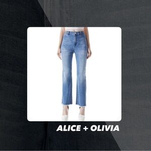 EUC Alice + Olivia Jeans Coin Pocket Ankle Jeans